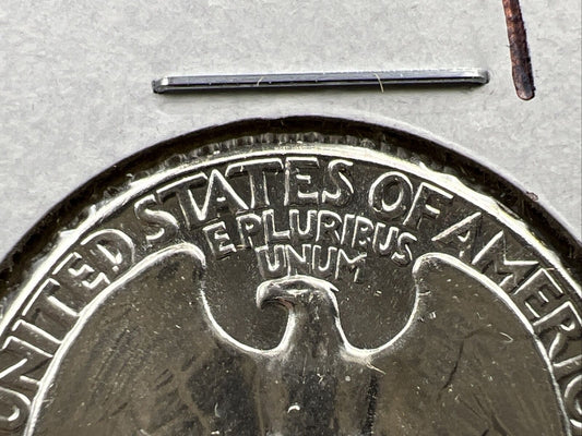 1960 P 25C Washington Quarter Silver Coin Choice BU Uncirculated Type B Reverse