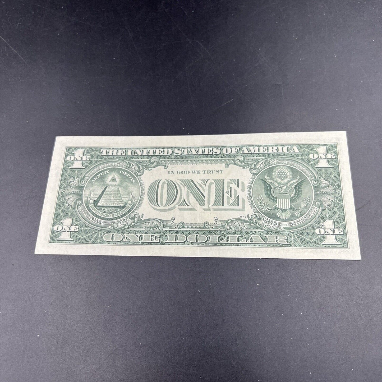 1974 $1 FRN Federal Reserve Note Dollar Bill Choice UNC US Currency #024