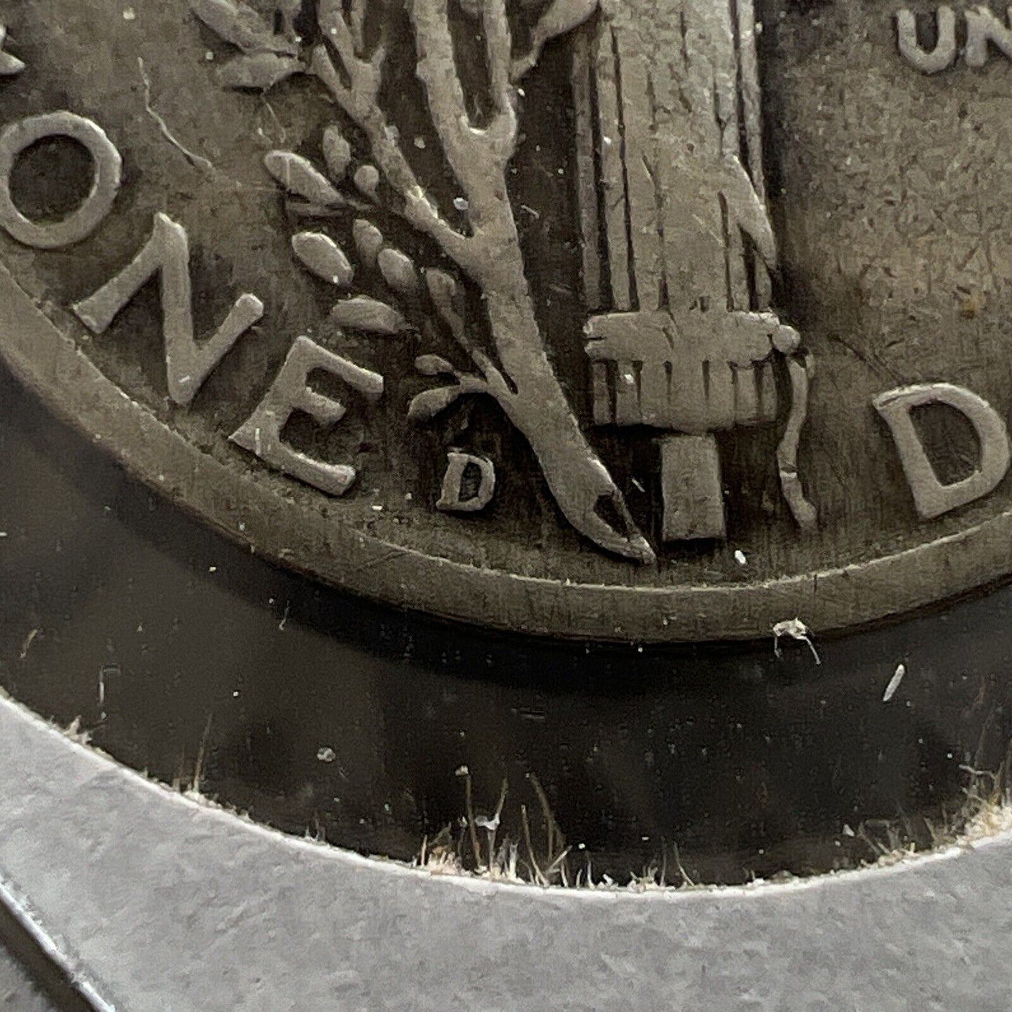 1940 D D/D RPM Mercury Silver Dime Repunched Mint Mark # 001 Fine Circ