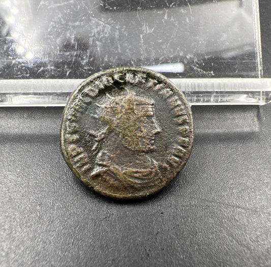 Diocletian c. 284-305 AD Aurelianianus Ancient Roman Tetrarchy Bronze Coin Fine