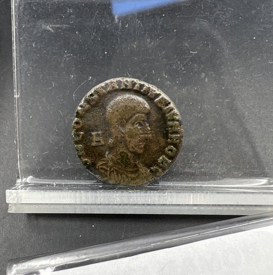 Constantius Gallus Roman Emperor Ancient Coin AE 2 Reduced Centenionalis 351 352