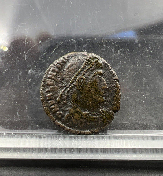 Valentinian I Ancient Roman Bronze Nummus AE 3/4 Coin VG SKU3724G