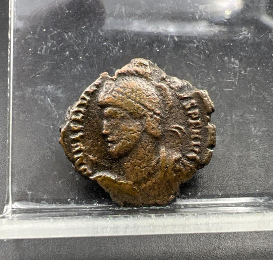Julian Iulianus II AE 3 Ancient Roman Bronze Coin Reduced Fine c. 361 - 363 AD