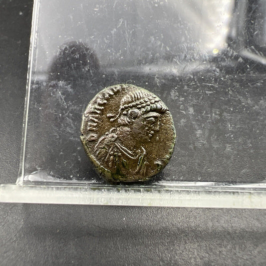 Arcadius 1 I The First AE 4 ancient Roman Bronze Coin CH VF SKU#32124T