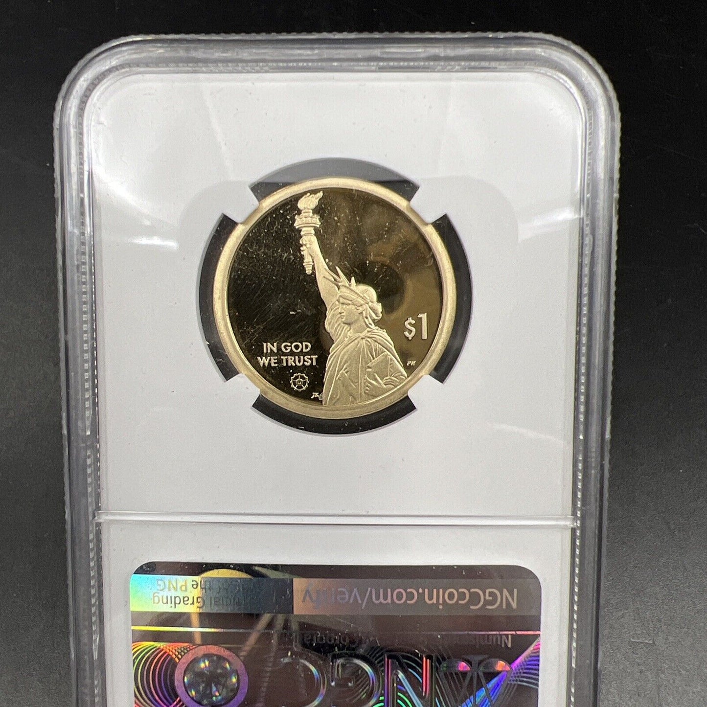 PF70 2020-S American Innovation Commemorative Dollar Septima Clark NGC UCAM #036