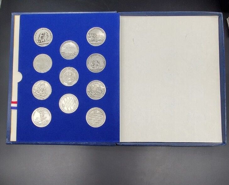 AMERICA’S FIRST MEDALS ALBUM TREASURY BUREAU OF THE UNITED STATES MINT FULL SET