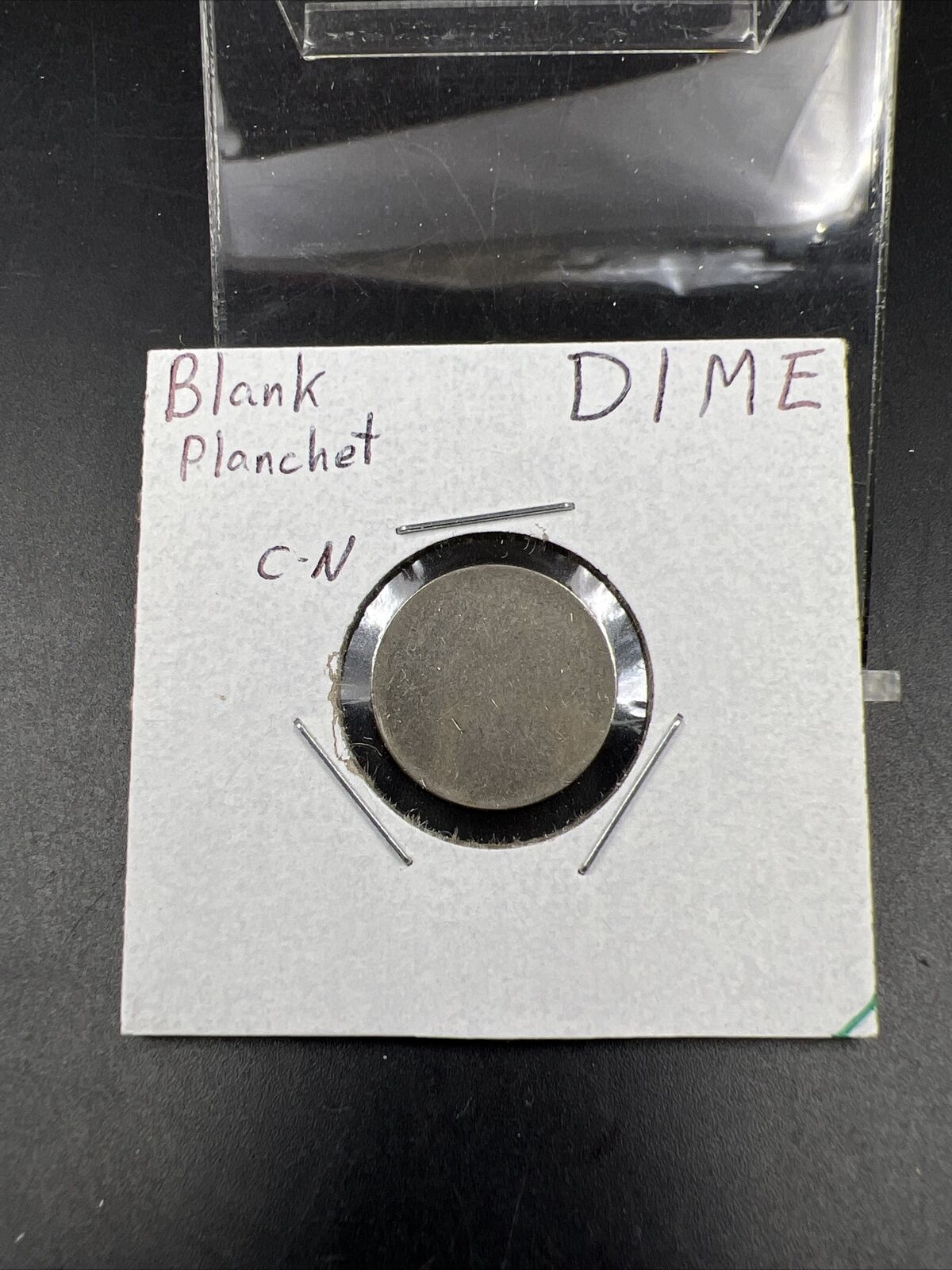 Clad Roosevelt Dime Blank Planchet Error Coin SKU#1B