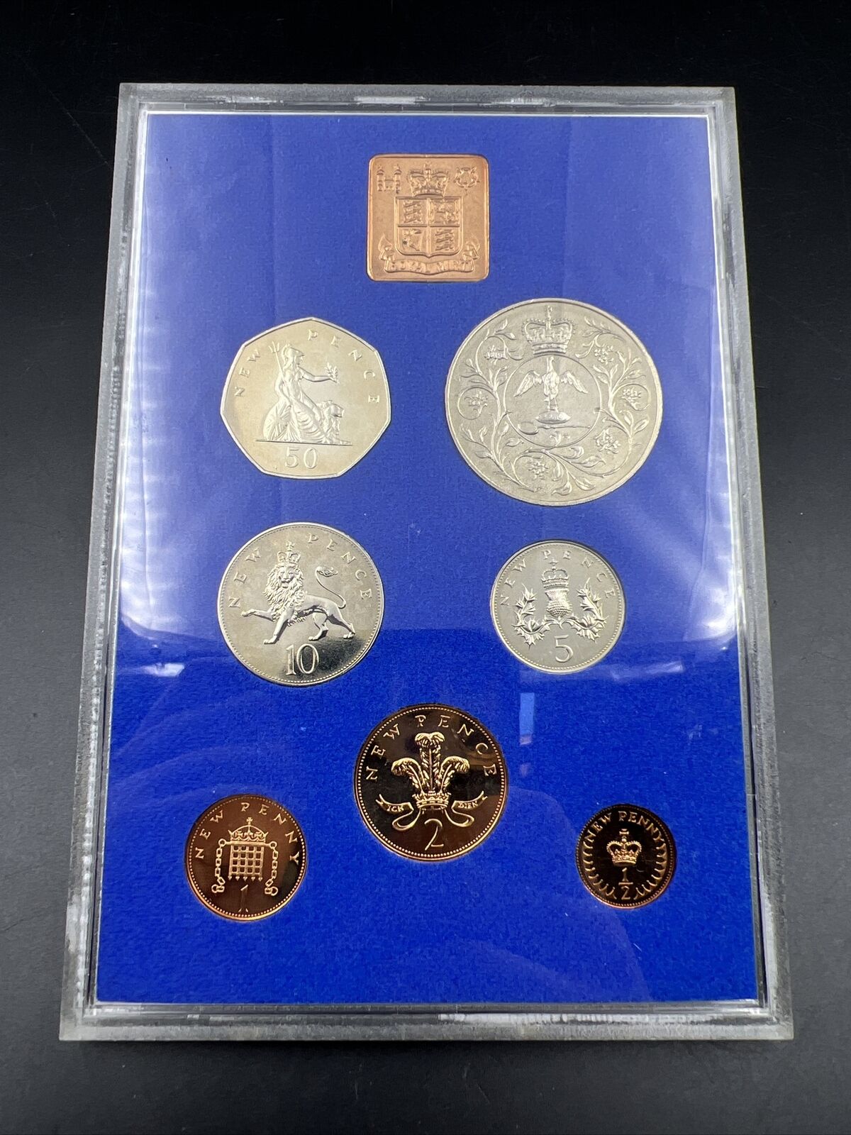 United Kingdom 1977 Six 6 Coin Proof Set No Box Great Britain