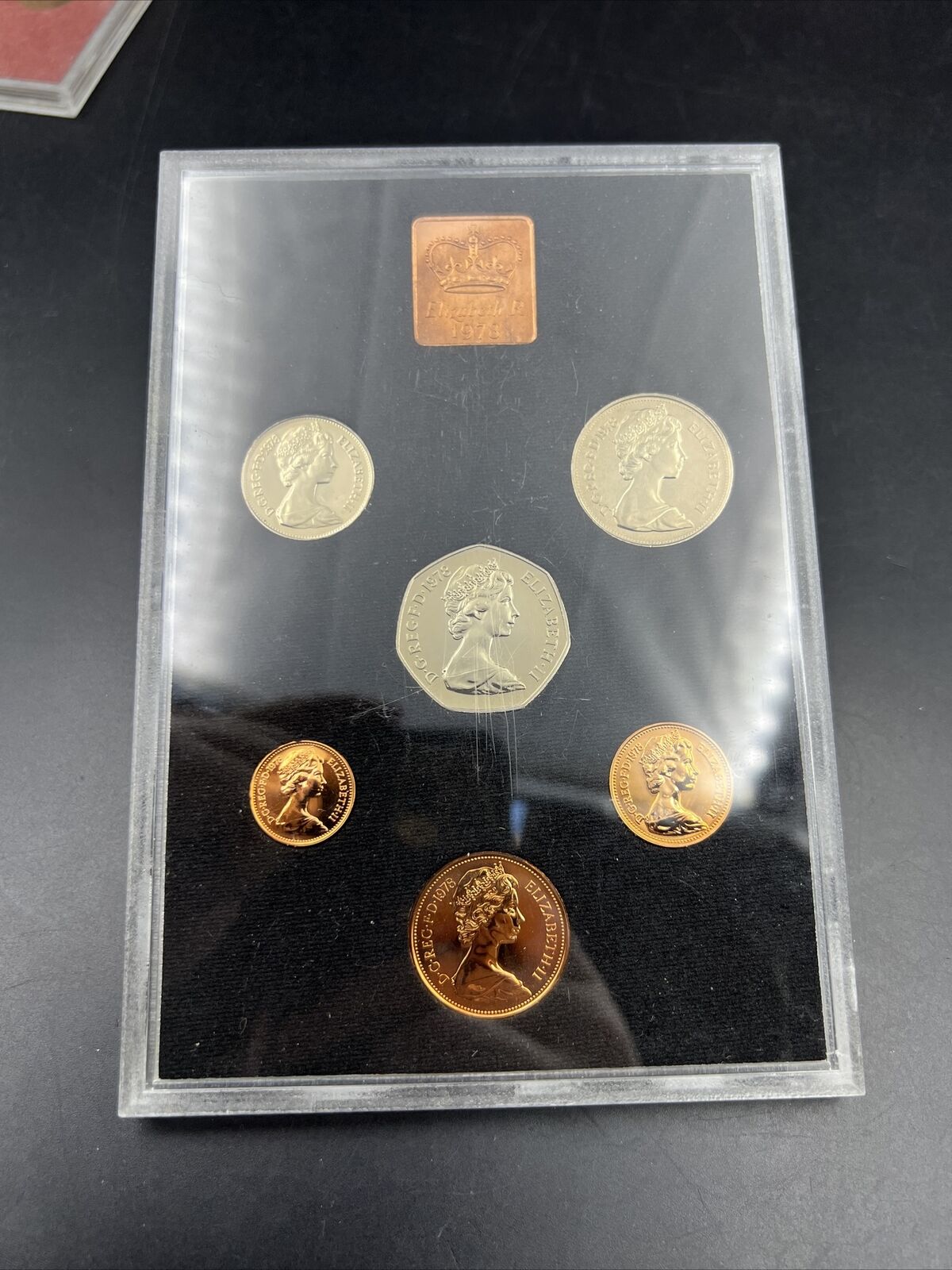 United Kingdom 1978 Six 6 Coin Proof Set No Box Great Britain