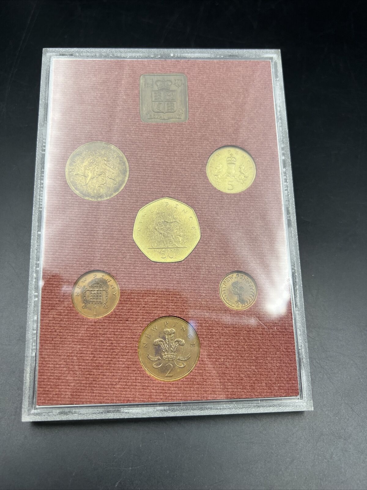 United Kingdom 1979 Six 6 Coin Proof Set Neat Toning Toners Great Britain