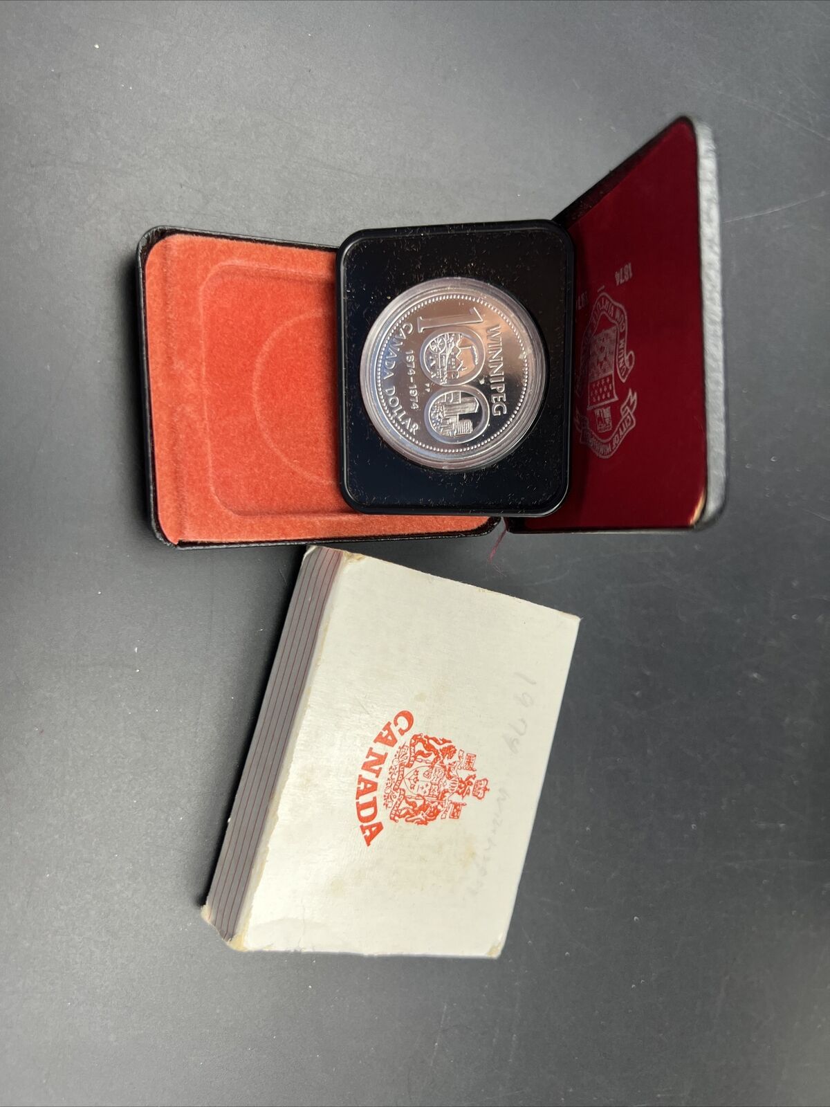 1974 Canada Winnipeg 100th Anniversary 50% Silver Dollar Coin