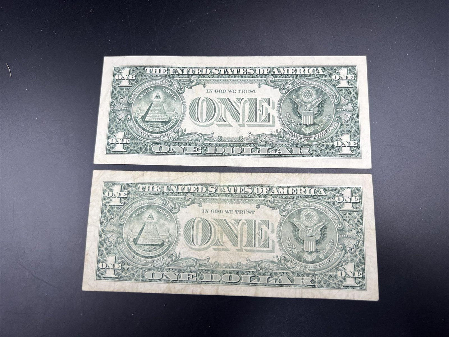 2 Note Set 1993 & 1995 Star * $1 One Dollar FRN Circ Federal Reserve Bills