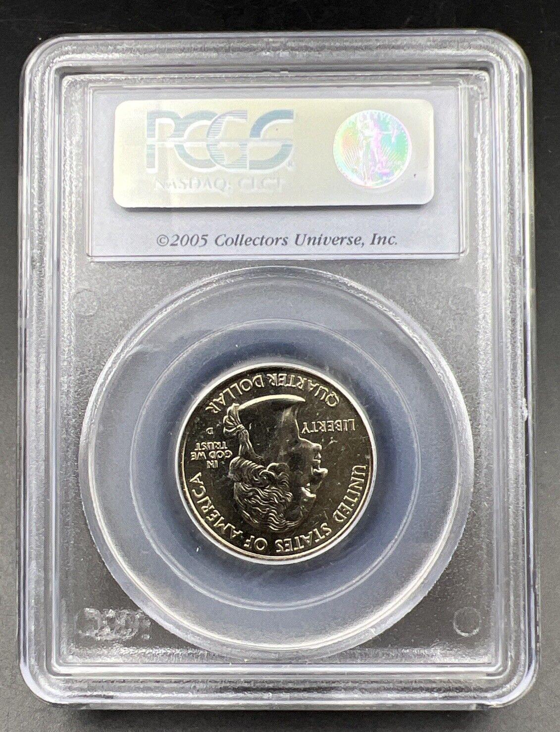 2005 D 25c California State Quarter PCGS MS67 Satin Finish