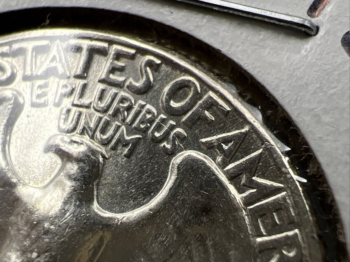1958 P 25c Type B Rev Variety Washington Silver Quarter BU Unc