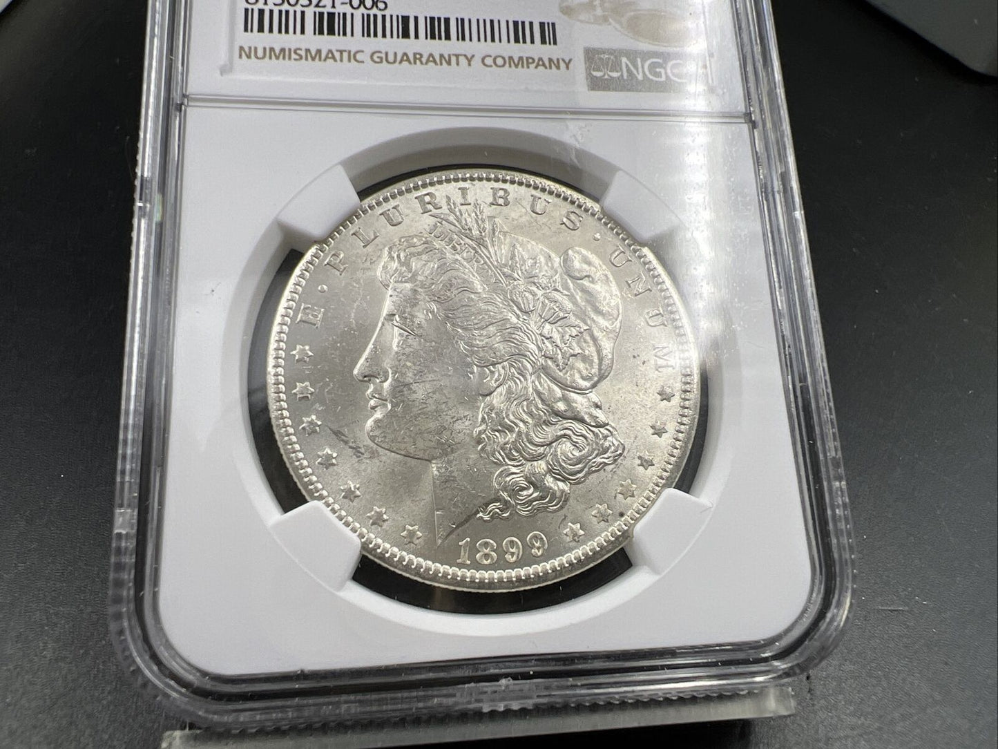 1899 O $1 Morgan silver Dollar Coin BU UNC NGC Ms61 graded