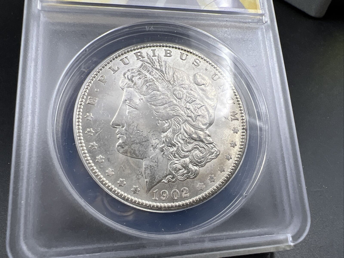 1902 O $1 Morgan silver Dollar Coin Choice BU UNC ANACS MS63 graded