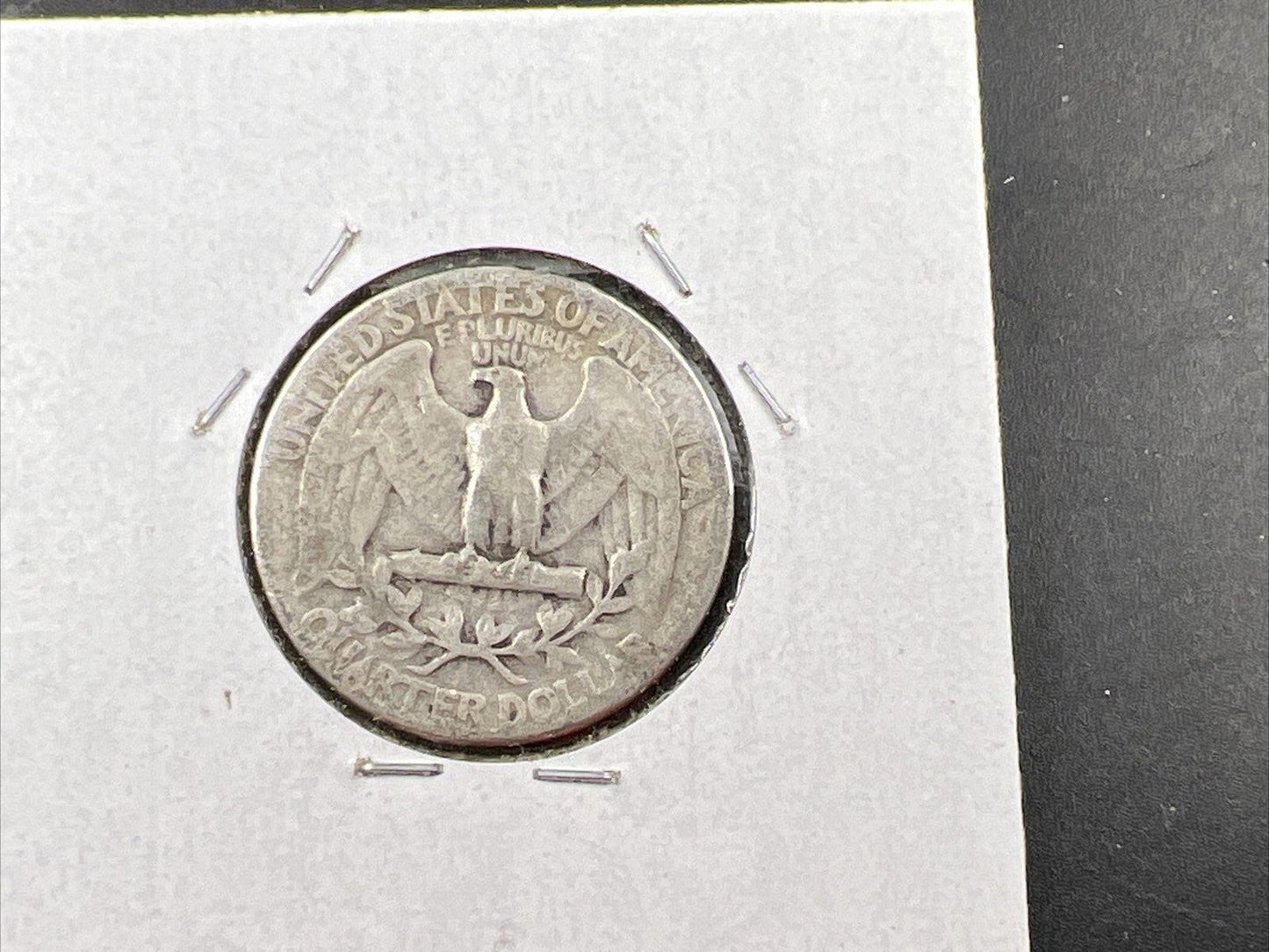 1945 P 25c Washington Quarter Coin Choice AU About Good FS-101 DDO Variety