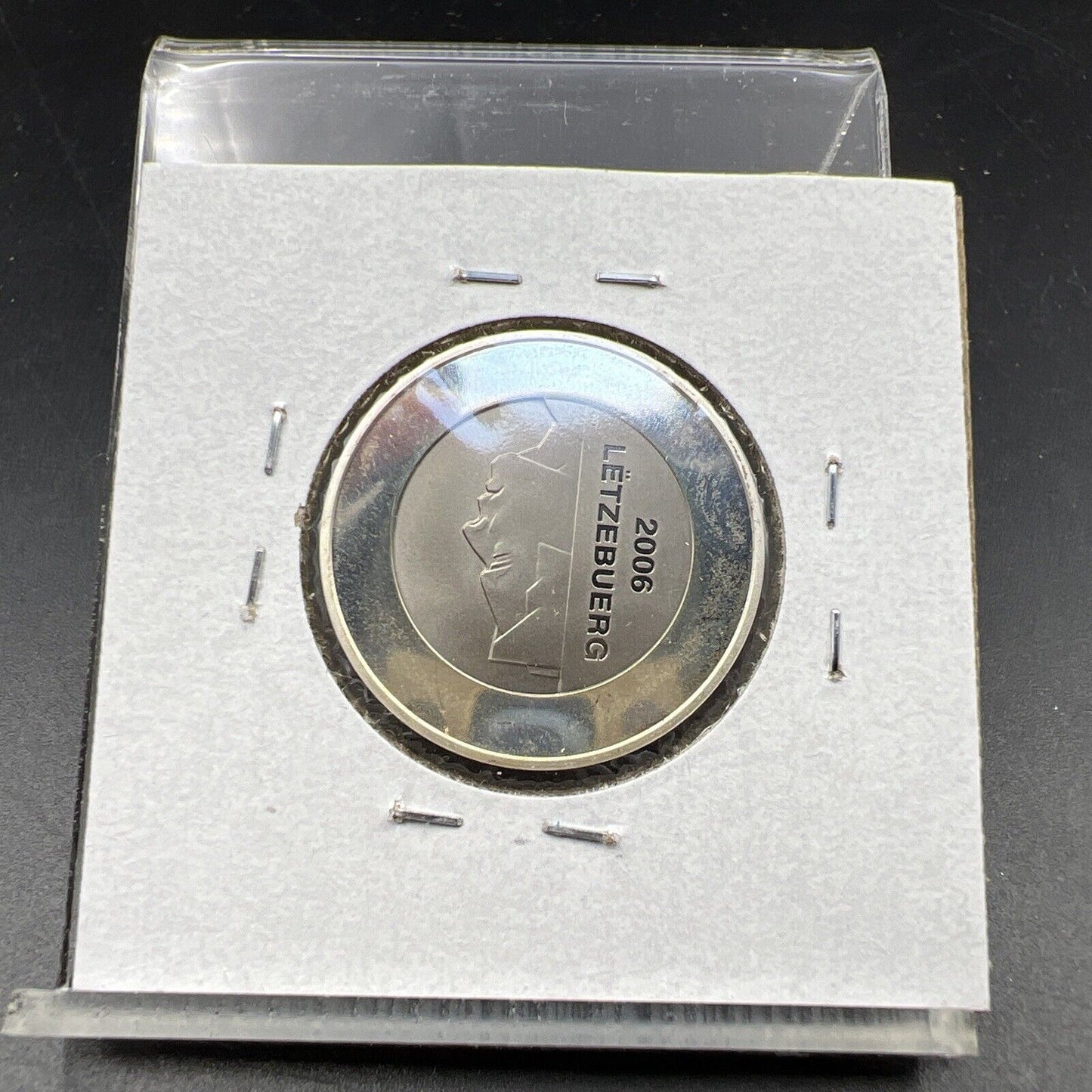 2006 Luxembroug Silver Titanium Bimetallic Coin CH UNC KM-99