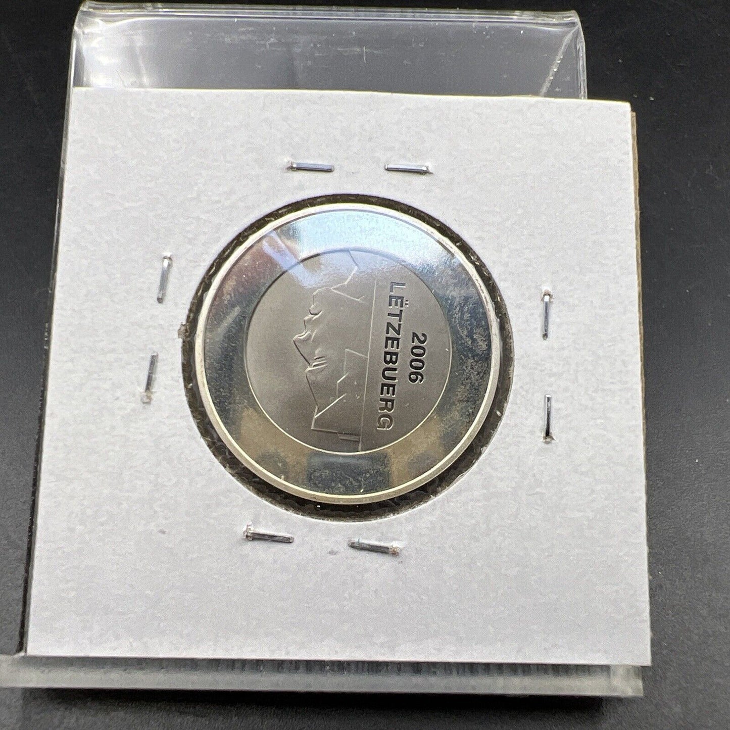 2006 Luxembroug Silver Titanium Bimetallic Coin CH UNC KM-99