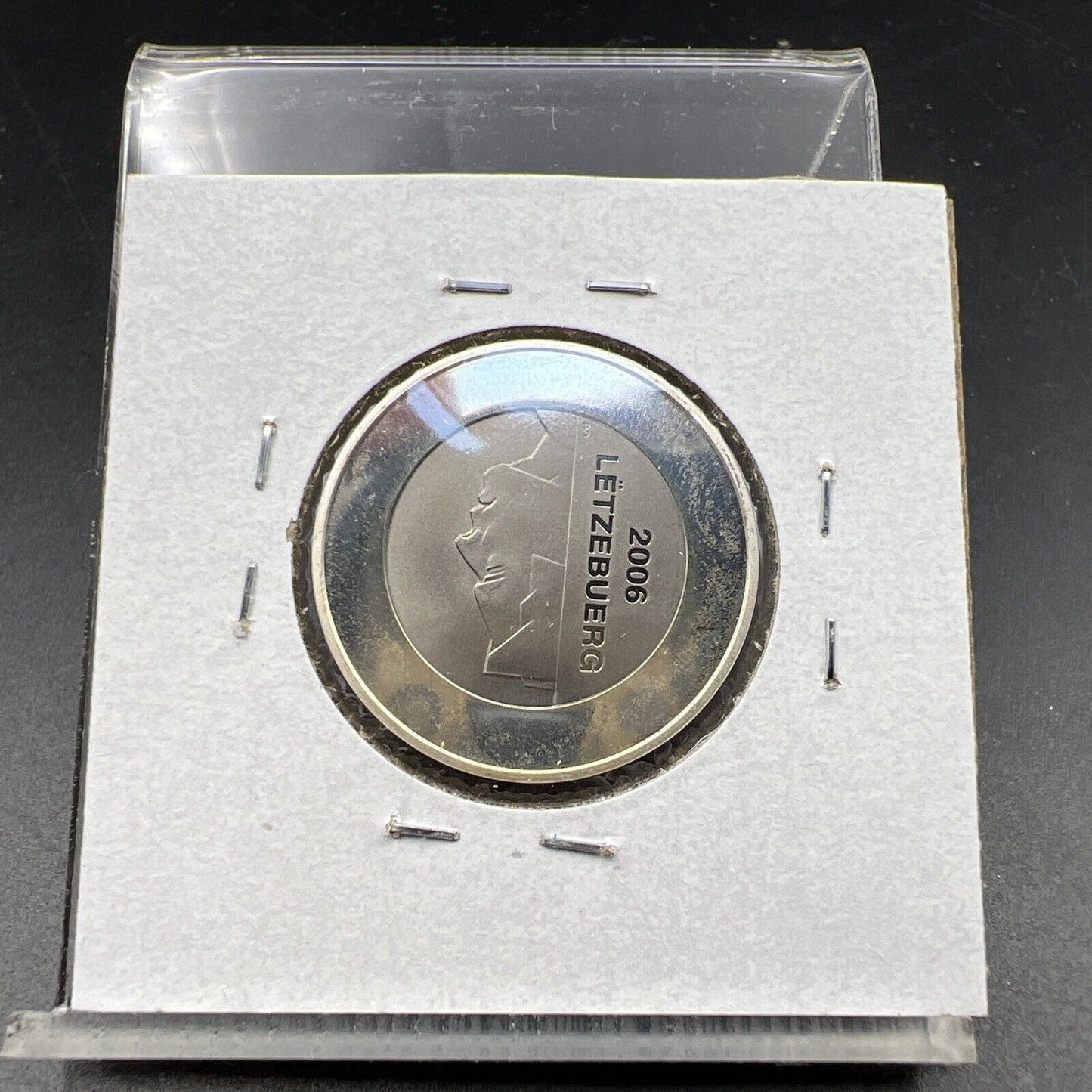 2006 Luxembroug Silver Titanium Bimetallic Coin CH UNC KM-99