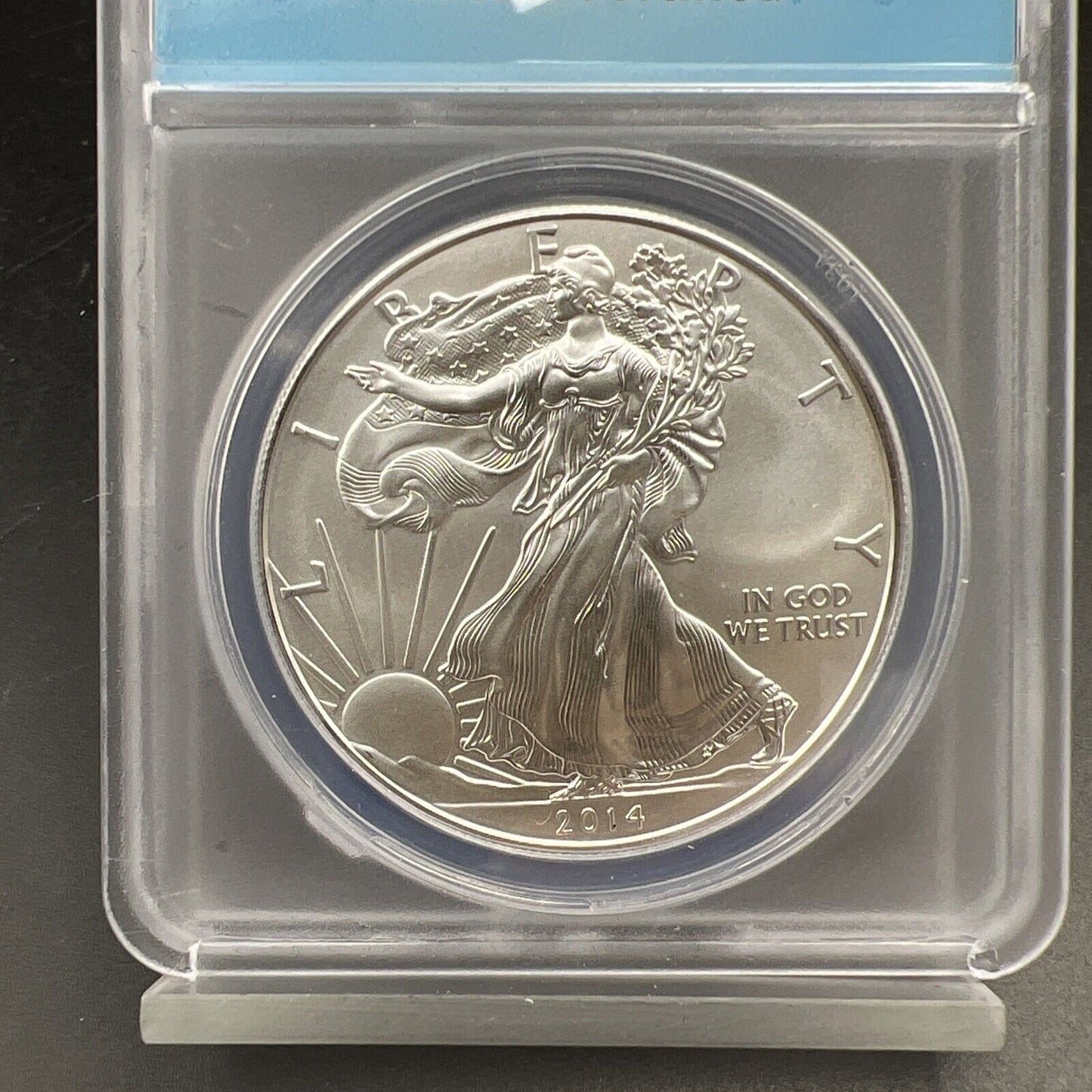 2014 1 oz American Silver Eagle $1 ANACS Certified MS70