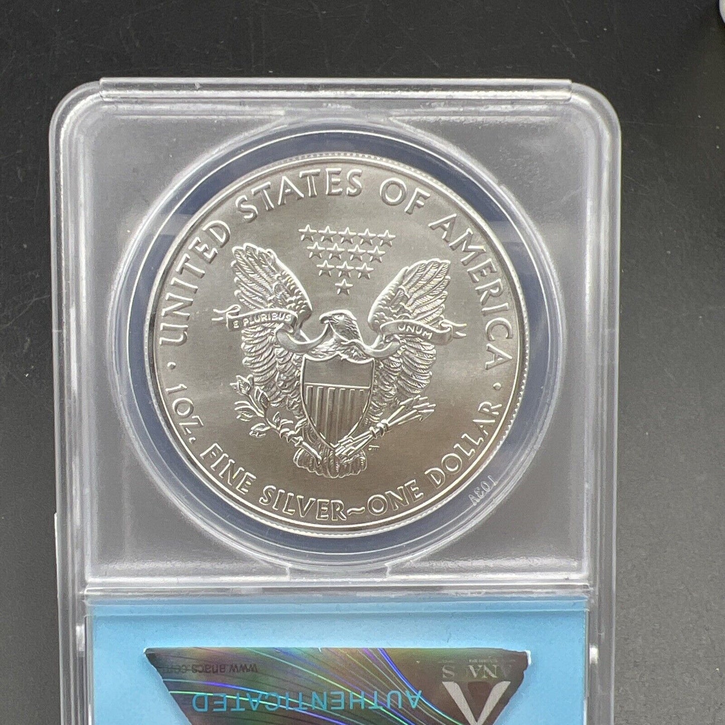 2014 1 oz American Silver Eagle $1 ANACS Certified MS70