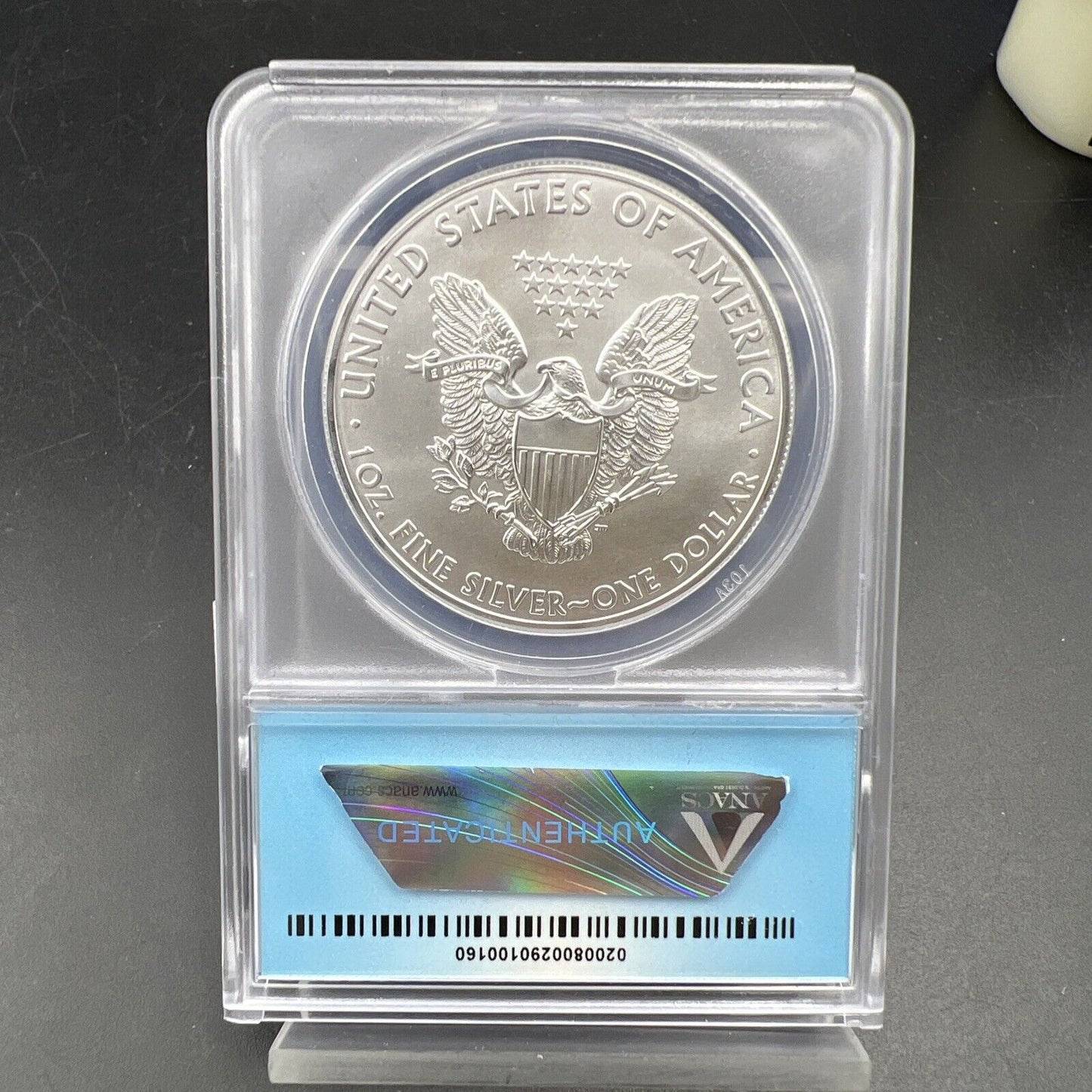 2014 1 oz American Silver Eagle $1 ANACS Certified MS70