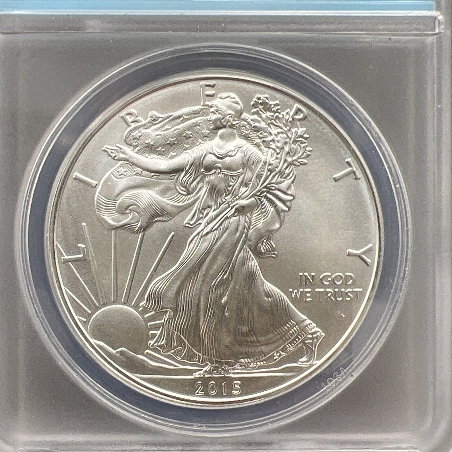 2015 1 oz American Silver Eagle $1 ANACS Certified MS70