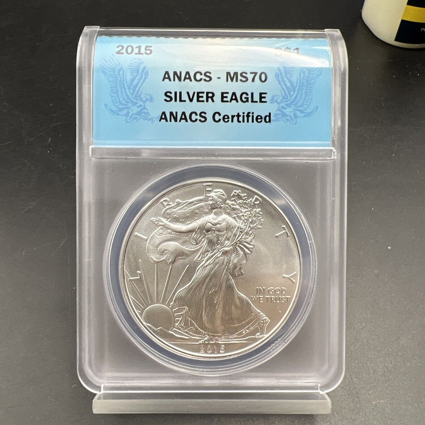 2015 1 oz American Silver Eagle $1 ANACS Certified MS70