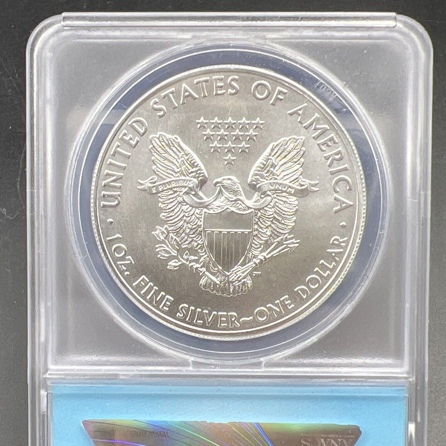 2015 1 oz American Silver Eagle $1 ANACS Certified MS70