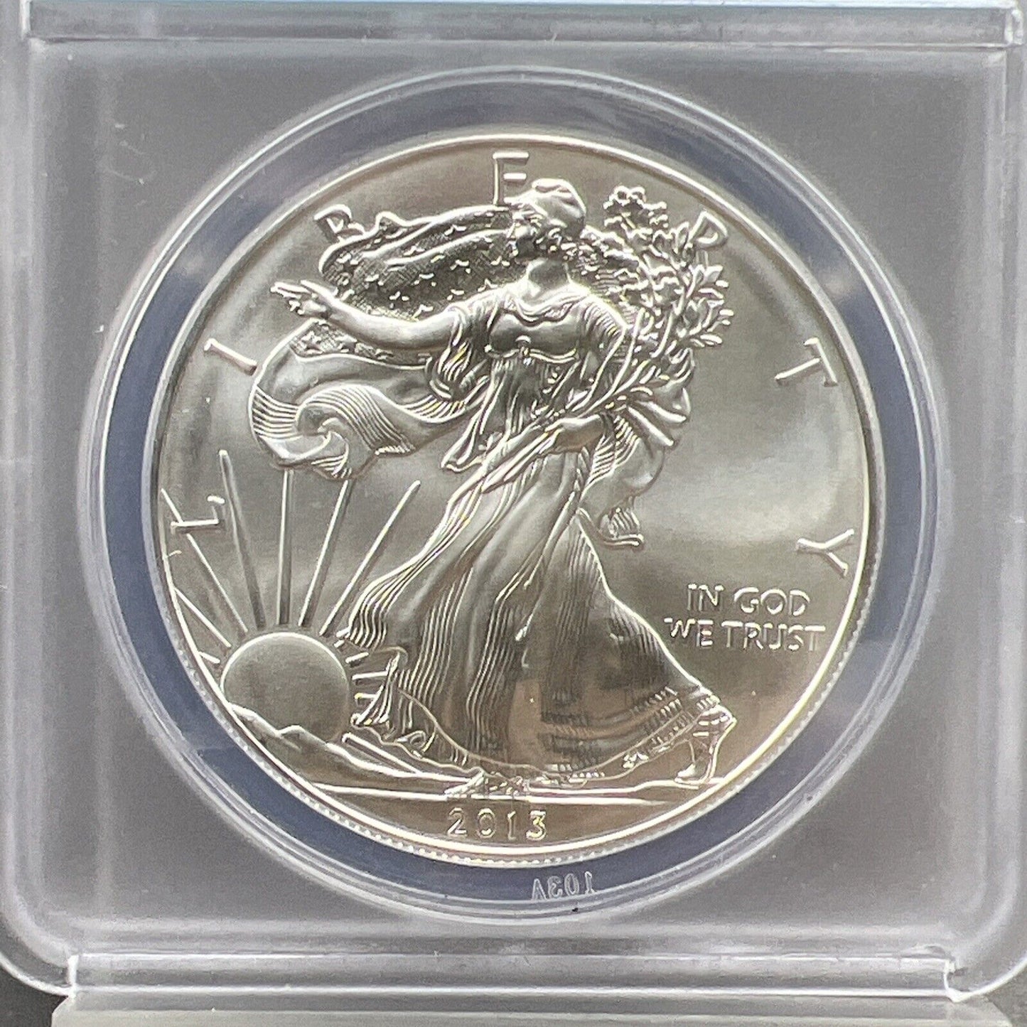 2013 1 oz American Silver Eagle $1 ANACS Certified MS70