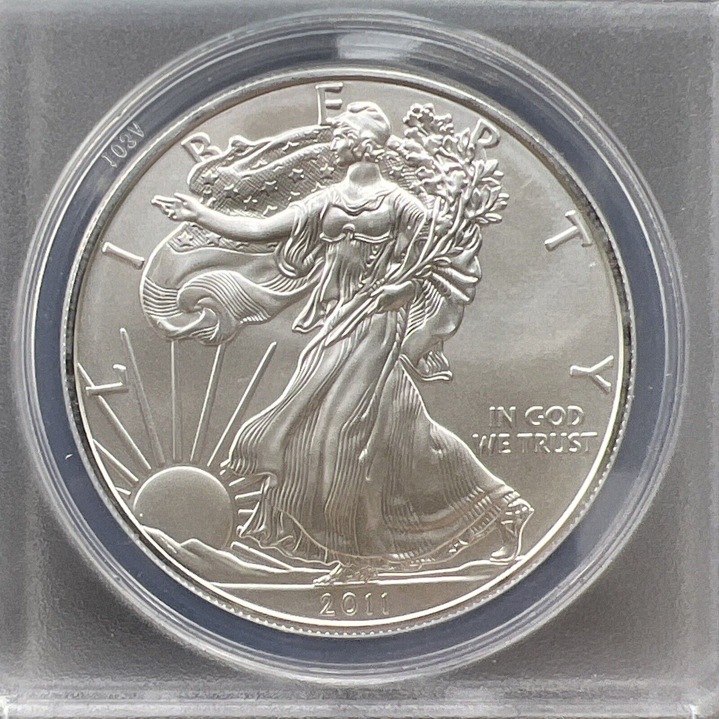 2011 1 oz American Silver Eagle $1 ANACS Certified MS70