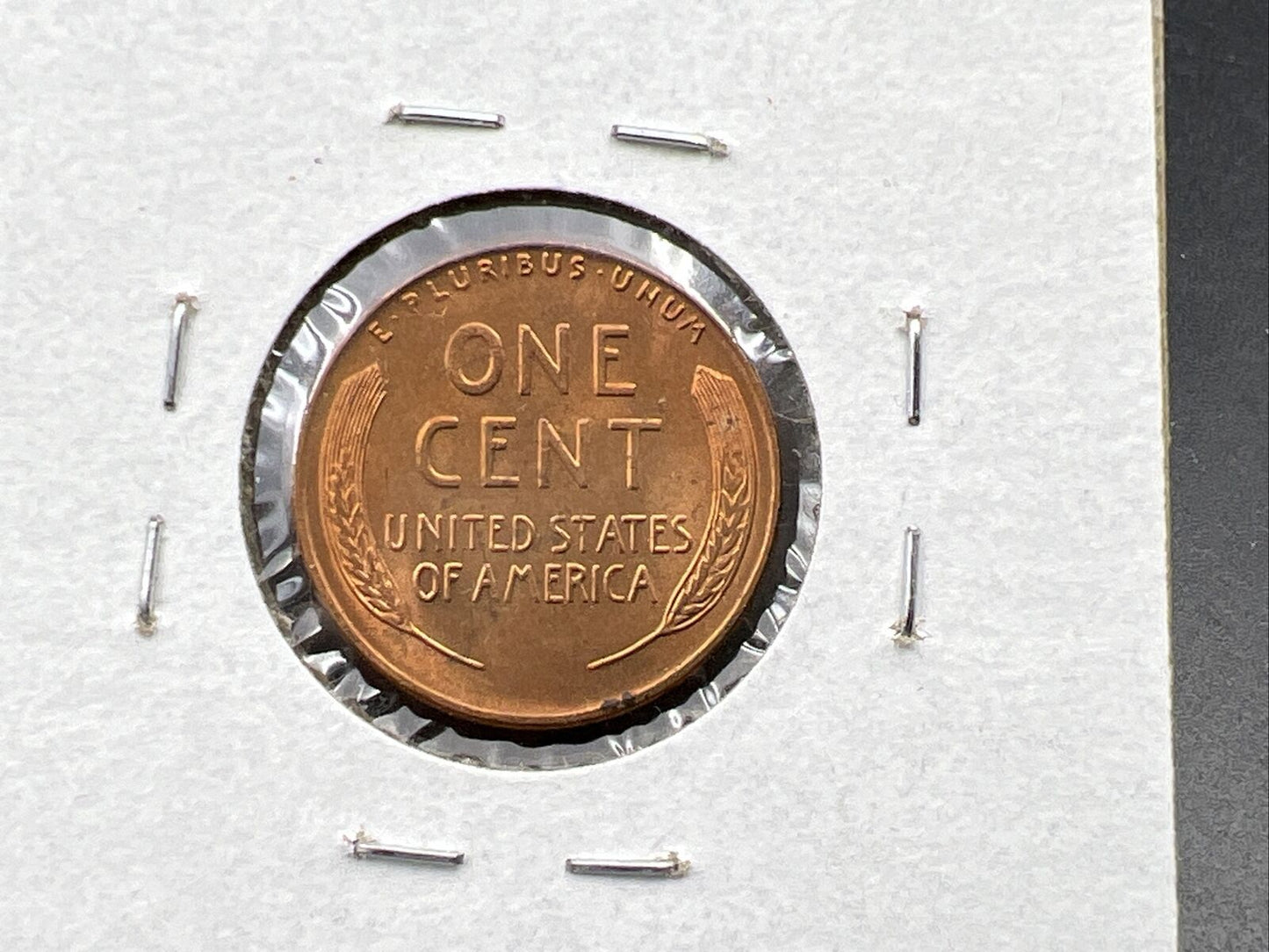 1955 P 1c Lincoln Wheat Cent Penny Coin Poor Man Strike Double Die BU RB #J2024