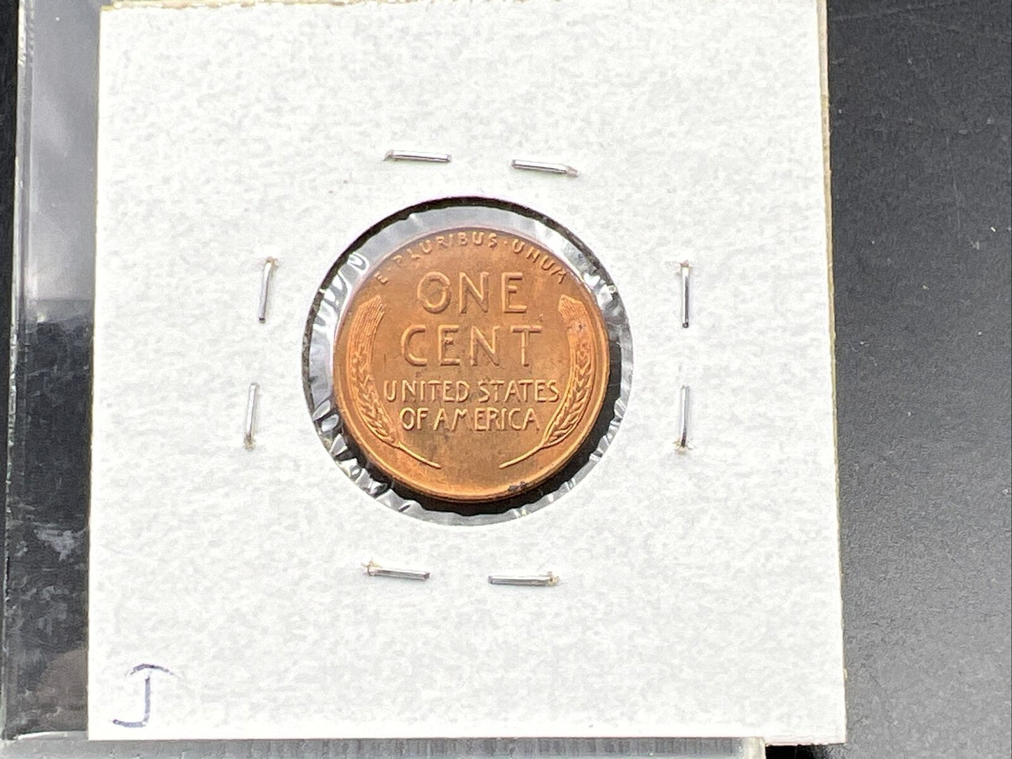 1955 P 1c Lincoln Wheat Cent Penny Coin Poor Man Strike Double Die BU RB #J2024