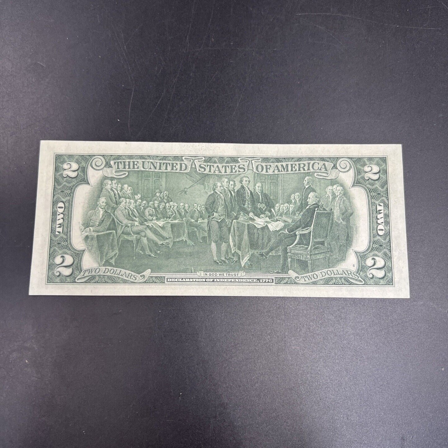 1976 $2 Two Dollar Bicentennial Bill Federal Reserve Notes CH UNC #299