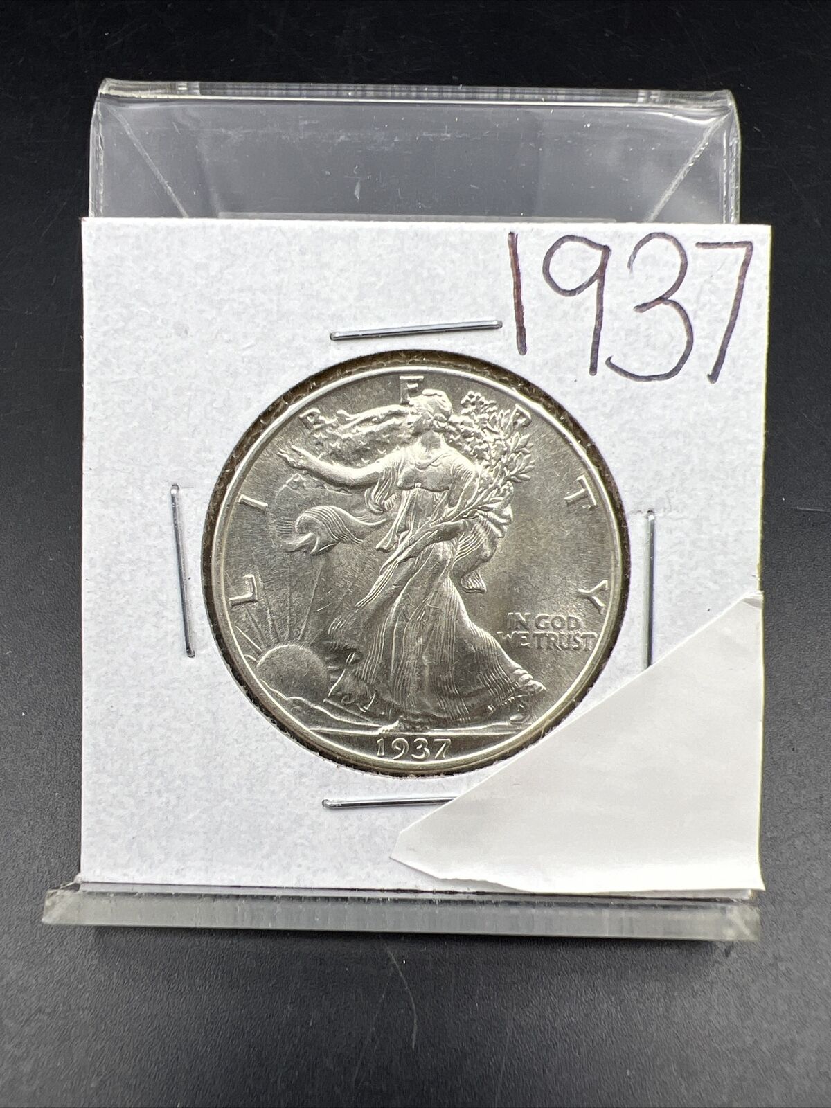 1937 P 50C Walking Liberty Half Dollar Choice BU UNC Uncirculated