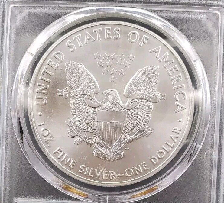 2020 P 1 OZ ASE American Silver Eagle Coin PCGS MS69 Emergency Issue #9203