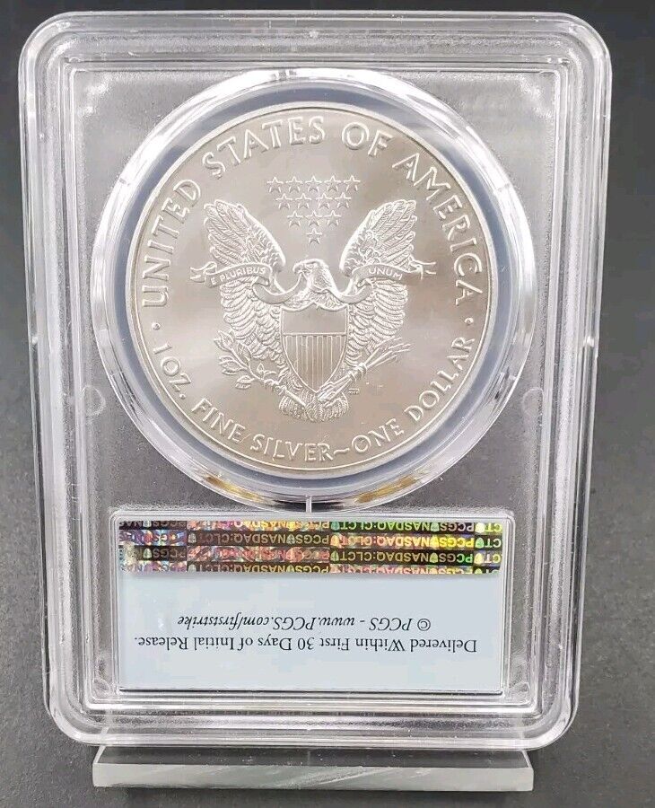 2020 P 1 OZ ASE American Silver Eagle Coin PCGS MS69  Emergency Issue #1147