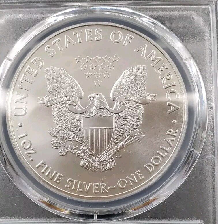 2020 P 1 OZ ASE American Silver Eagle Coin PCGS MS69  Emergency Issue #1147