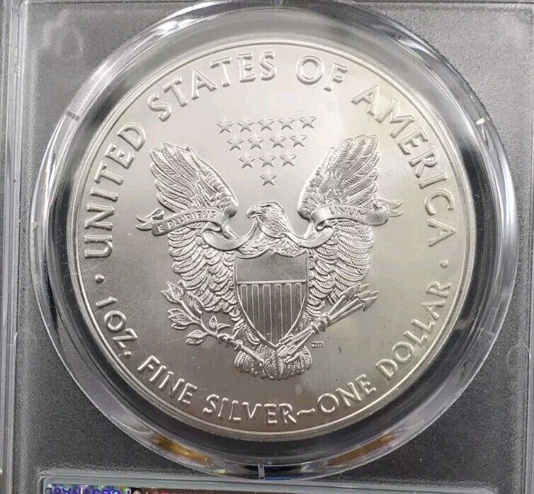 2020 S 1 OZ ASE Emergency American Silver Eagle Coin PCGS MS69 First Strike