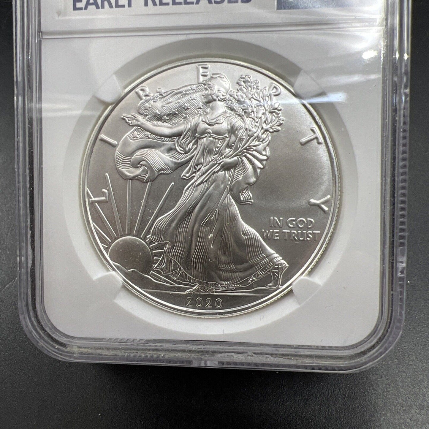 2020 P 1 oz .999 American Silver Eagle Coin NGC MS69 Emergency Production #060