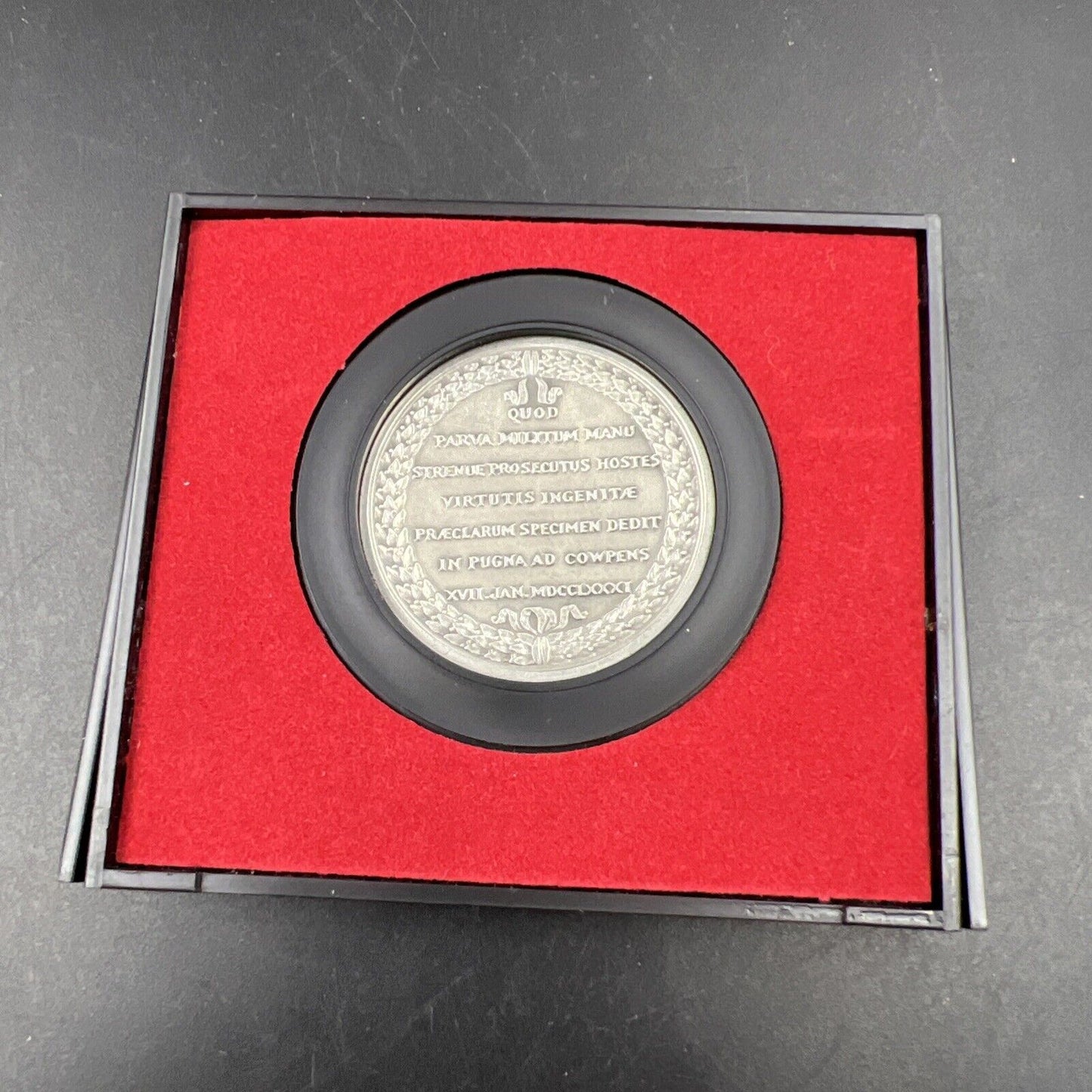 Lt. Col. William Washington Americas First Medals Pewter Medal in Case
