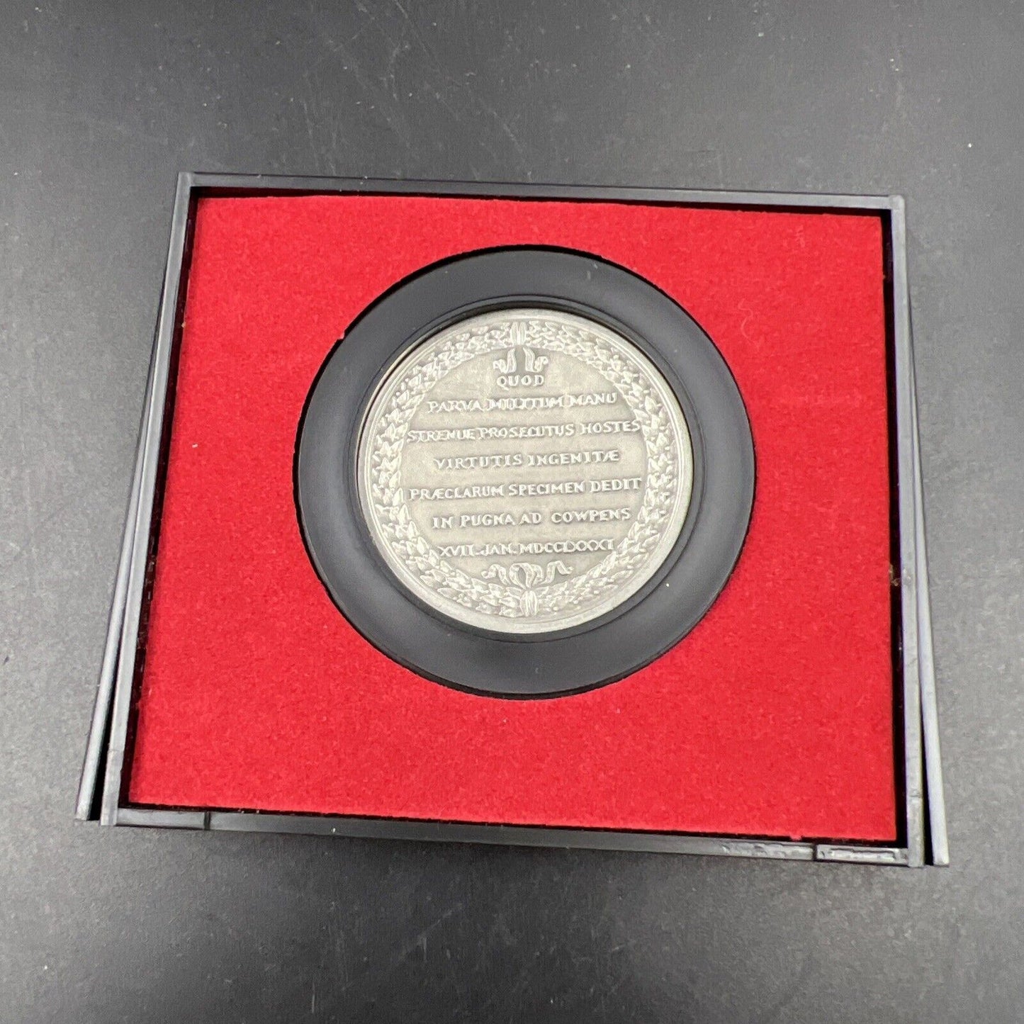 Lt. Col. William Washington Americas First Medals Pewter Medal in Case
