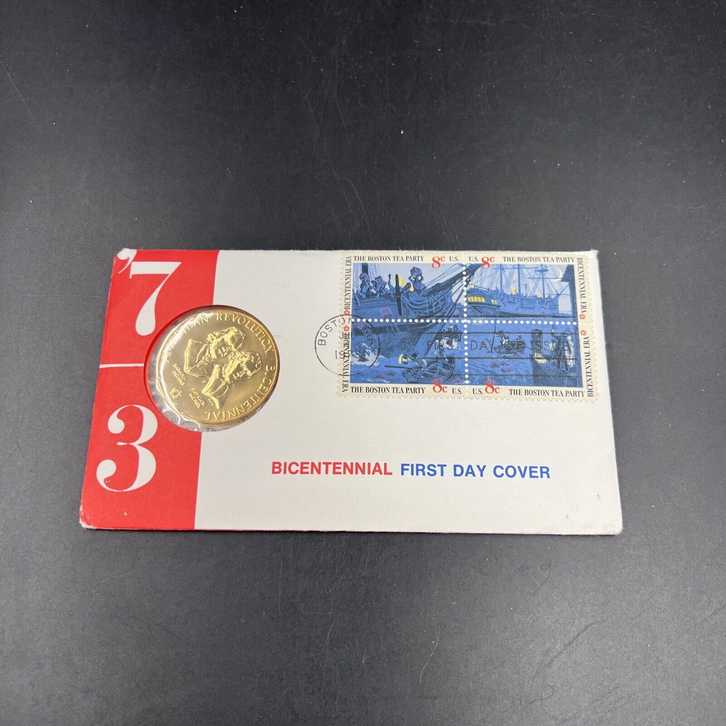 1976 American Committees of Correspondence Bronze Medal FDOI Issue UNC