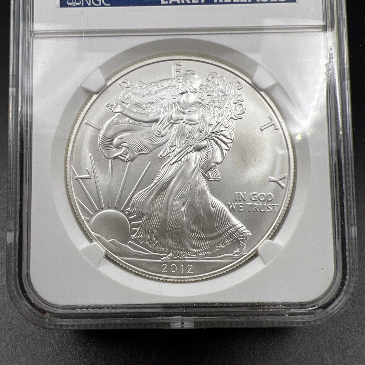 2012 1 oz .999 American Silver Eagle Coin NGC Certified MS69 Early Releases