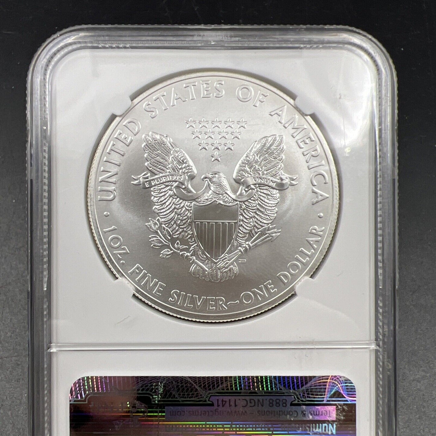 2012 1 oz .999 American Silver Eagle Coin NGC Certified MS69 Early Releases