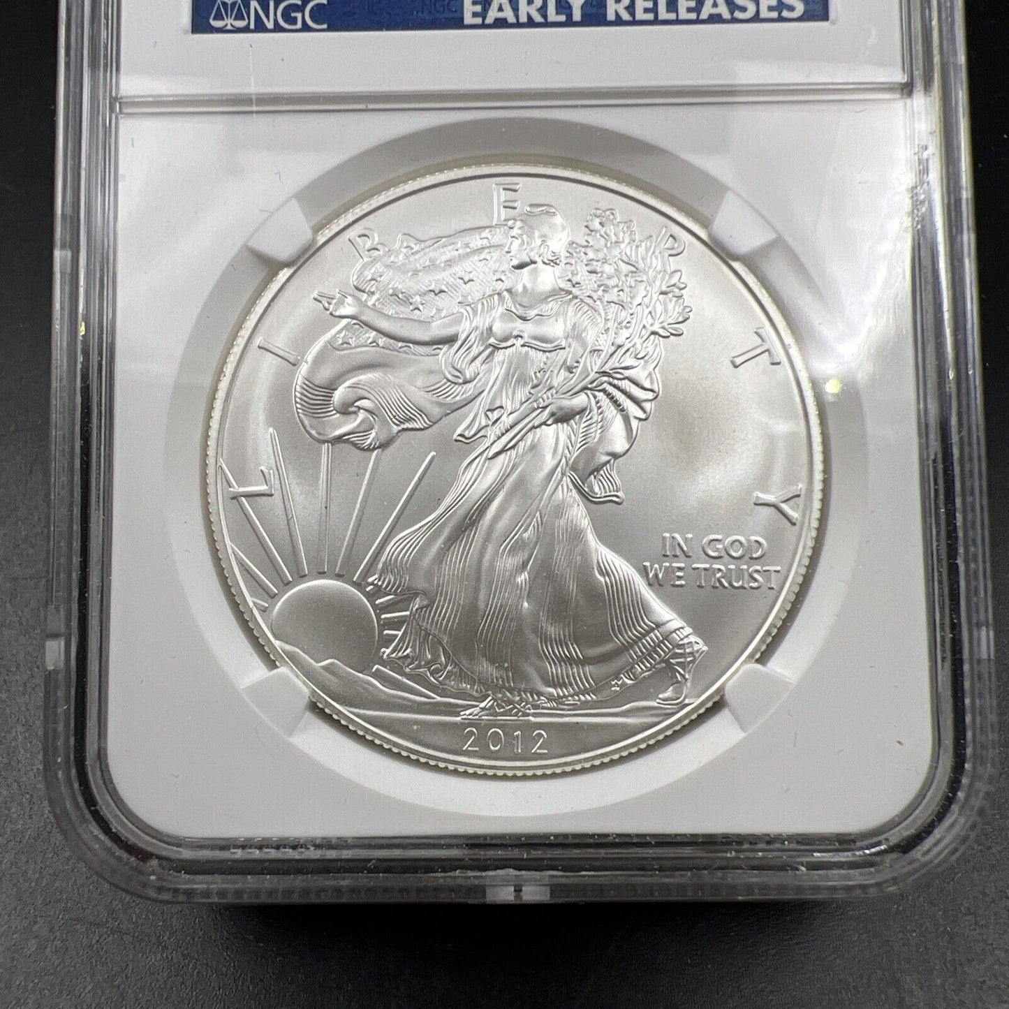 2012 1 oz .999 American Silver Eagle Coin NGC Certified MS69 Early Releases