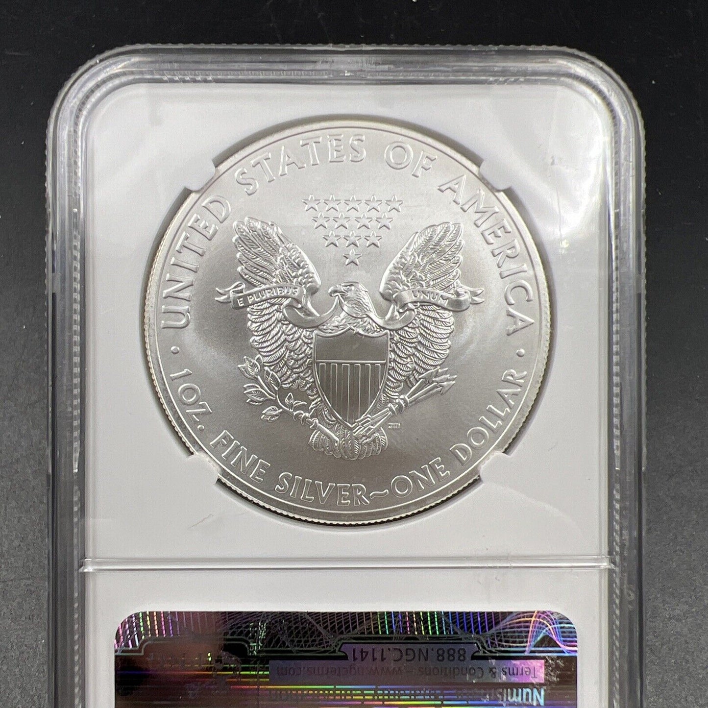 2012 1 oz .999 American Silver Eagle Coin NGC Certified MS69 Early Releases