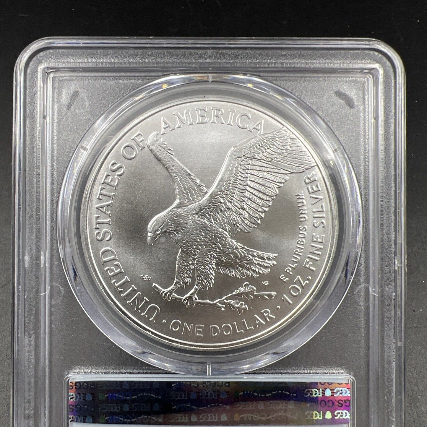 2023 1 Oz ASE American Silver Eagle Coin PCGS MS70 First Strike #841