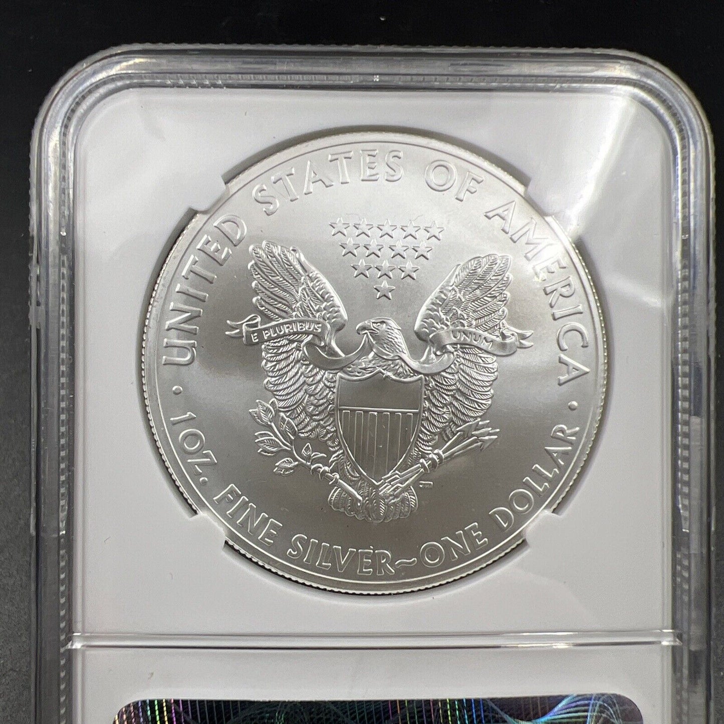 2014 1 oz .999 American Silver Eagle Coin NGC Certified MS69 Eagle Holder #63